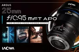 Venus Optics release Laowa Argus 25mm F/0.95 APO lens