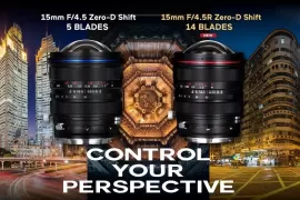 Vensus Optics release updated Laowa 15mm F4.5R Zero-D Shift